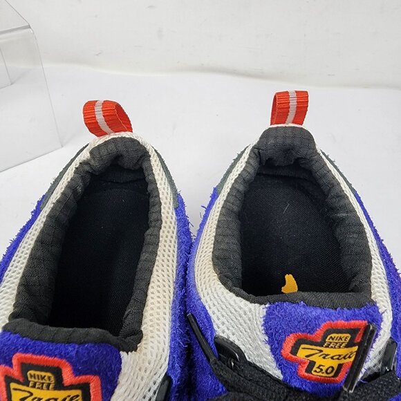 Nike Women’s Free Run Trail 5.0 Running Shoes Size 9.5 Concord Blue Taxi Sneaker - Picture 9 of 10